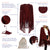 <b>Style à la Porte </b><br>Burgundy Suede Kimono Cape