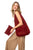 <b>Style à la Porte</b><br>Burgundy Suede Hobo Bag