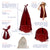 <b>Style à la Porte</b><br>Burgundy Suede Hobo Bag